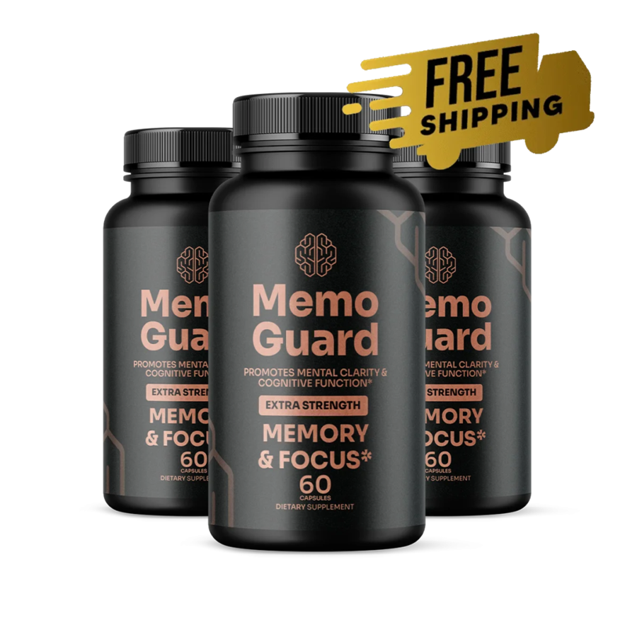 MemoGuard 3 bottle pack